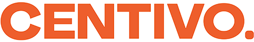 Centivo logo in bold orange letters with a period at the end.